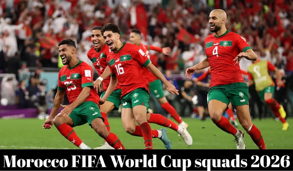Morocco FIFA World Cup squads 2026