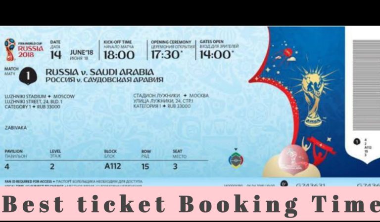 Best Time to Book Tickets