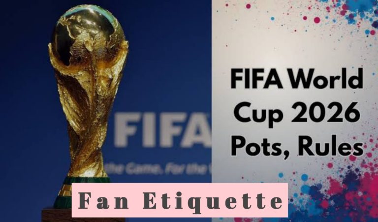 Fan Etiquette Guidelines