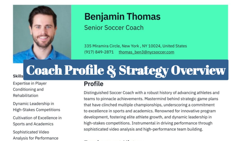 Coach Profile