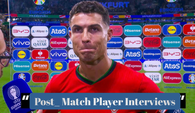 Post Match Player Interviews