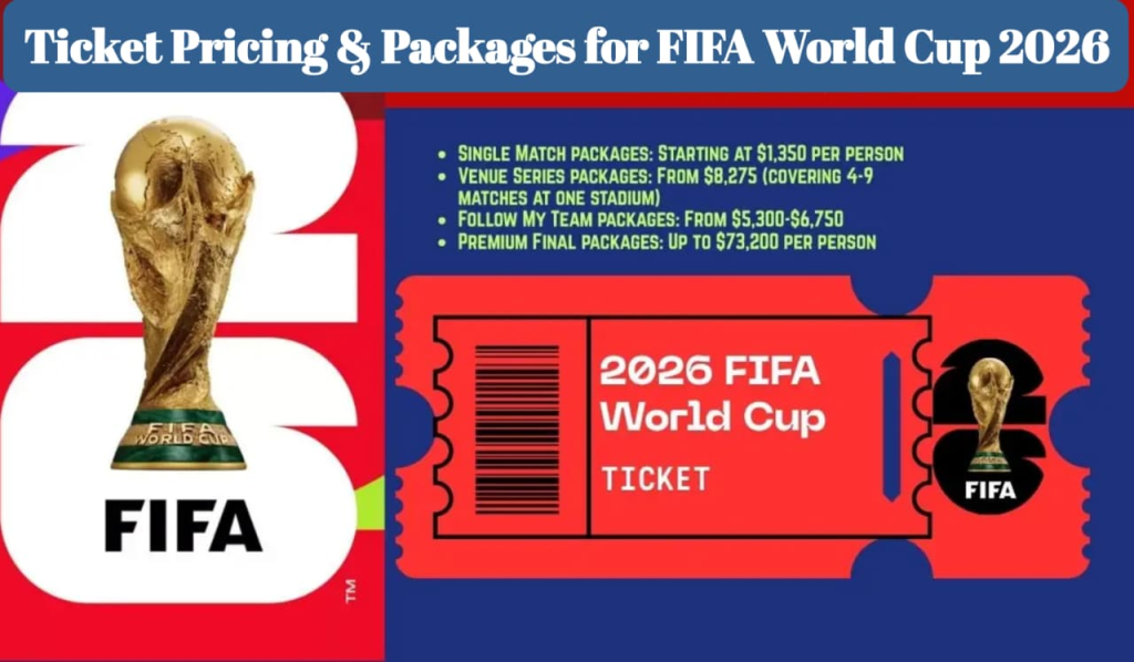 Ticket Pricing & Packages for FIFA World Cup 2026