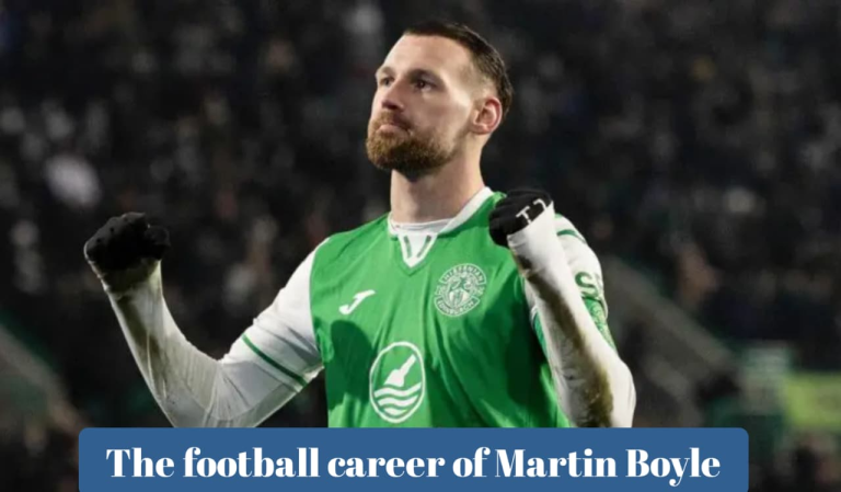 The football career of Martin