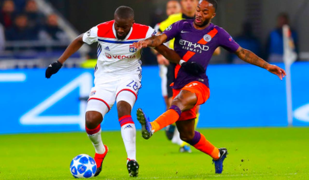 Riyad Mahrez and Houssem Aouar