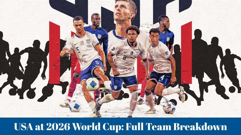 USA team at 2026 World Cup: Full Team Breakdown