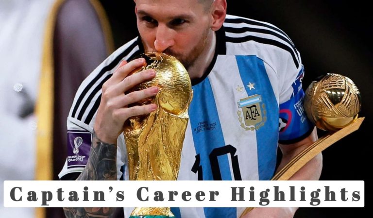 Captain's Career Highlights