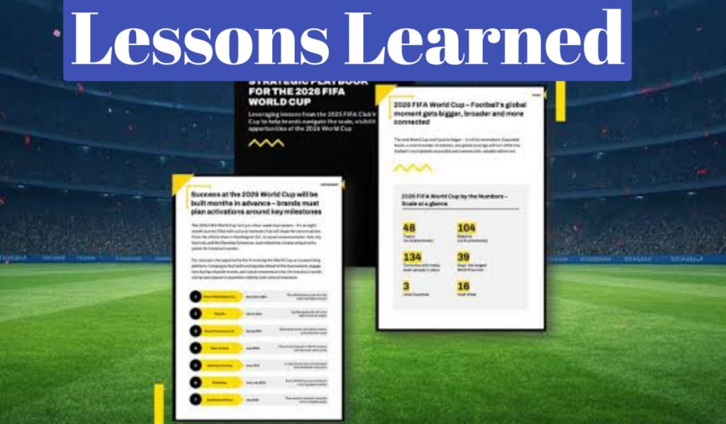 Lessons Learned from FIFA 2026