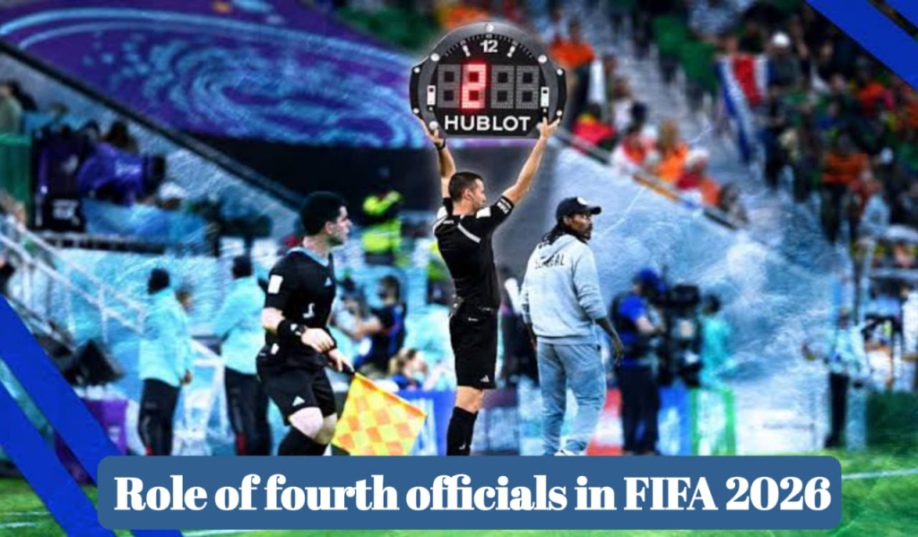 Role of Fourth Officials in FIFA 2026 1 Fourth Officials